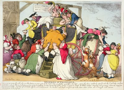 Reisemiserien, 1807 von Thomas Rowlandson